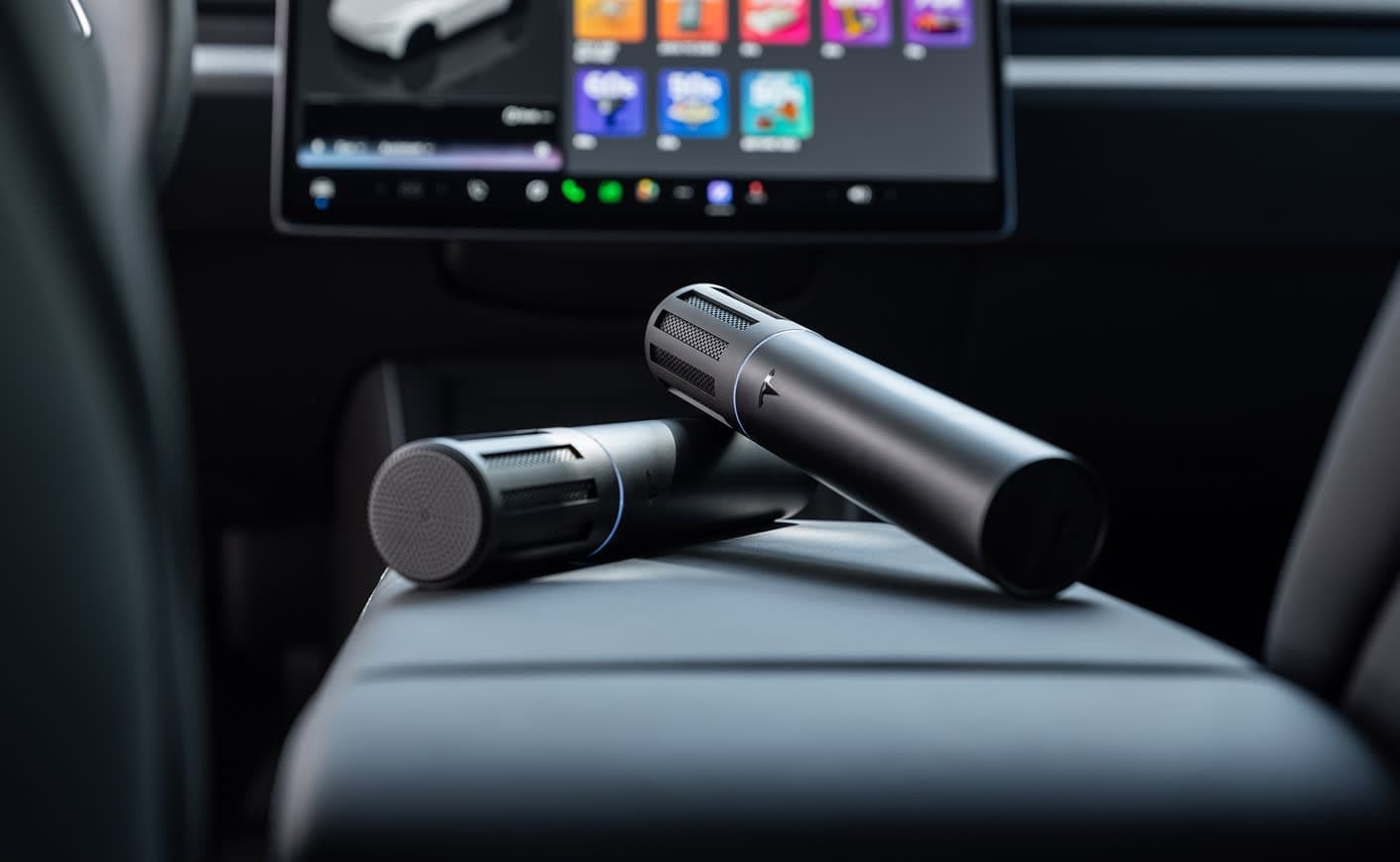 Model Y Caraoke Microphones